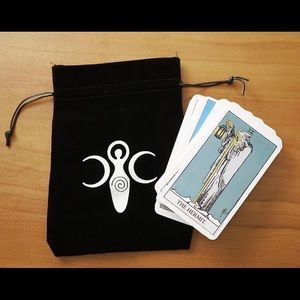 Black Triple Goddess Tarot Bag